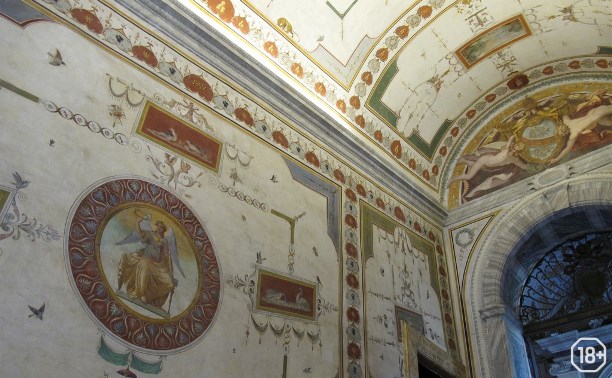 Гравюры с росписей Лоджий Рафаэля в Ватикане