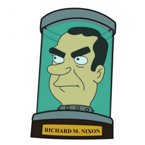 Richard Nixon's head