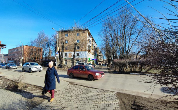 Пешеходный переход на ул.Волнянского
