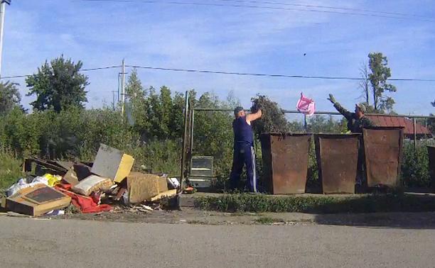 Уборка мусора в Советске