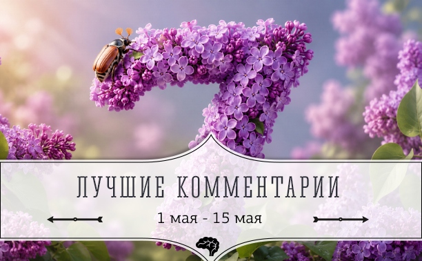 7 лучших комментариев: 1 - 15 мая