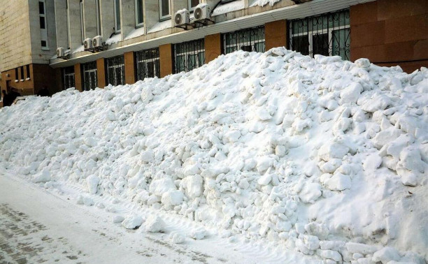 Уборка снега в Туле