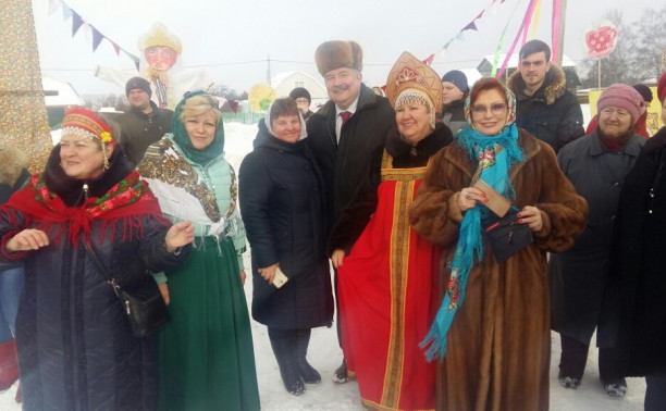 Сергей Бабурин посетил село Мокрый Корь.