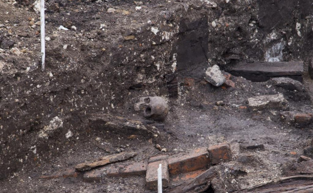 Экспертиза человеческих останков, с раскопок на Крестовоздвиженской площади в 2018 году