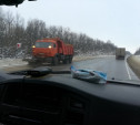 После смертельного ДТП на трассе Тулы-Новомосковск произвели уборку дороги