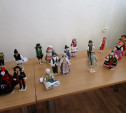 Куколки-скелетцы в национальном костюме, выставка. Щекино