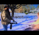Житель Вирджинии расчистил дорогу от снега с помощью огнемёта