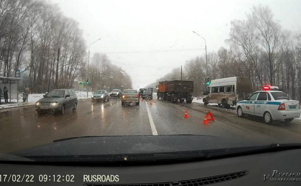 В районе поселка Петелино под Тулой произошло ДТП