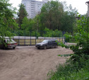 Вместо  спортивной площадки  , во дворе  ул Седова 27 , мусор , заросли травы и грязь ! ,