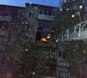 В Алексине в пятиэтажке сгорел балкон