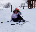 Шон и Найнг открыли семейную лыжню на Куликовом поле