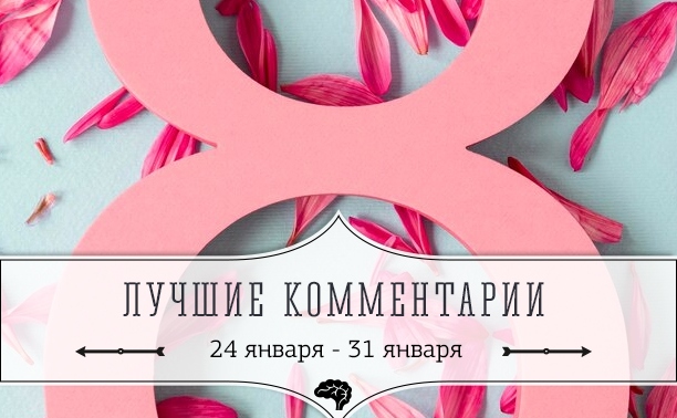 8 лучших комментариев: 24 января - 31 января