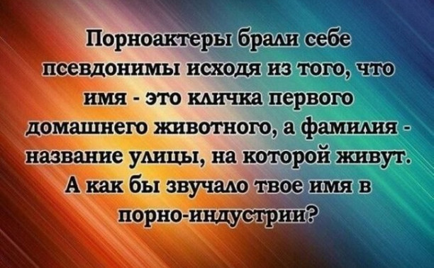 Чисто поржать