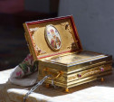 Ковчег с частицей мощей Святителя Николая Чудотворца архиепископа Мир Ликийских