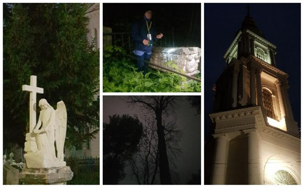 Ночь на кладбище: похороненная нога, могильные ангелы и лес в центре Тулы