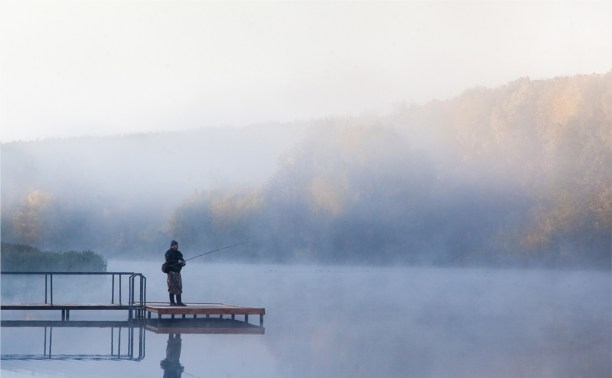 Центральный парк, осень, утро