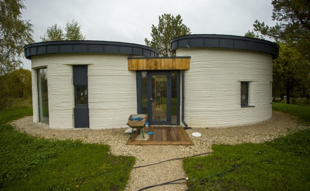 Как выглядит тульский экоотель, напечатанный на 3D-принтере