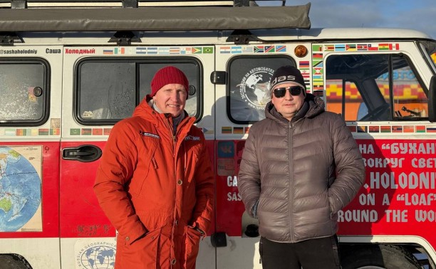 Маршрутка для путешественников: туляк объехал на красной «буханке» полмира