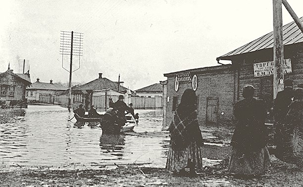 Тульская Упа  во власти стихии