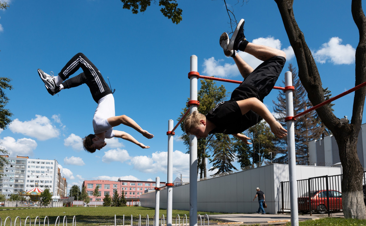 Что они вытворяют! Тульские «Мастера стилей» показали свои экстремальные трюки 