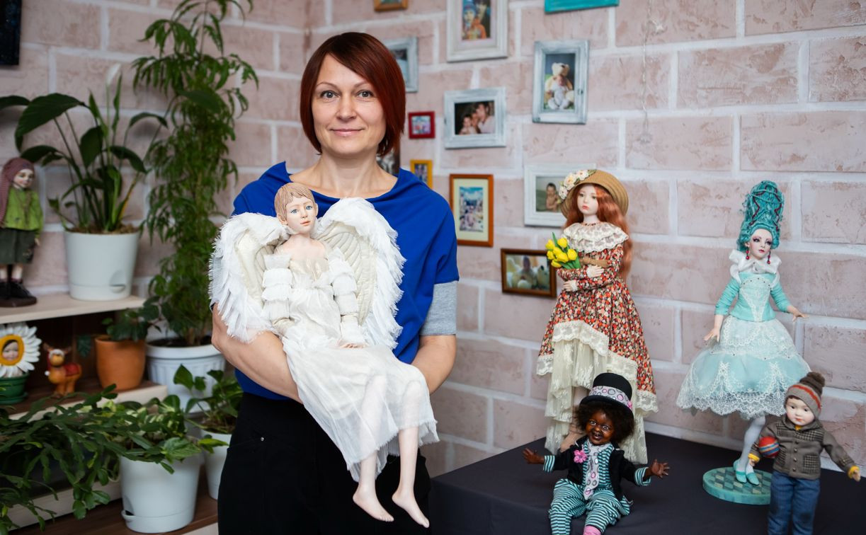 Тулячка Елена Лобастова создает уникальных кукол 