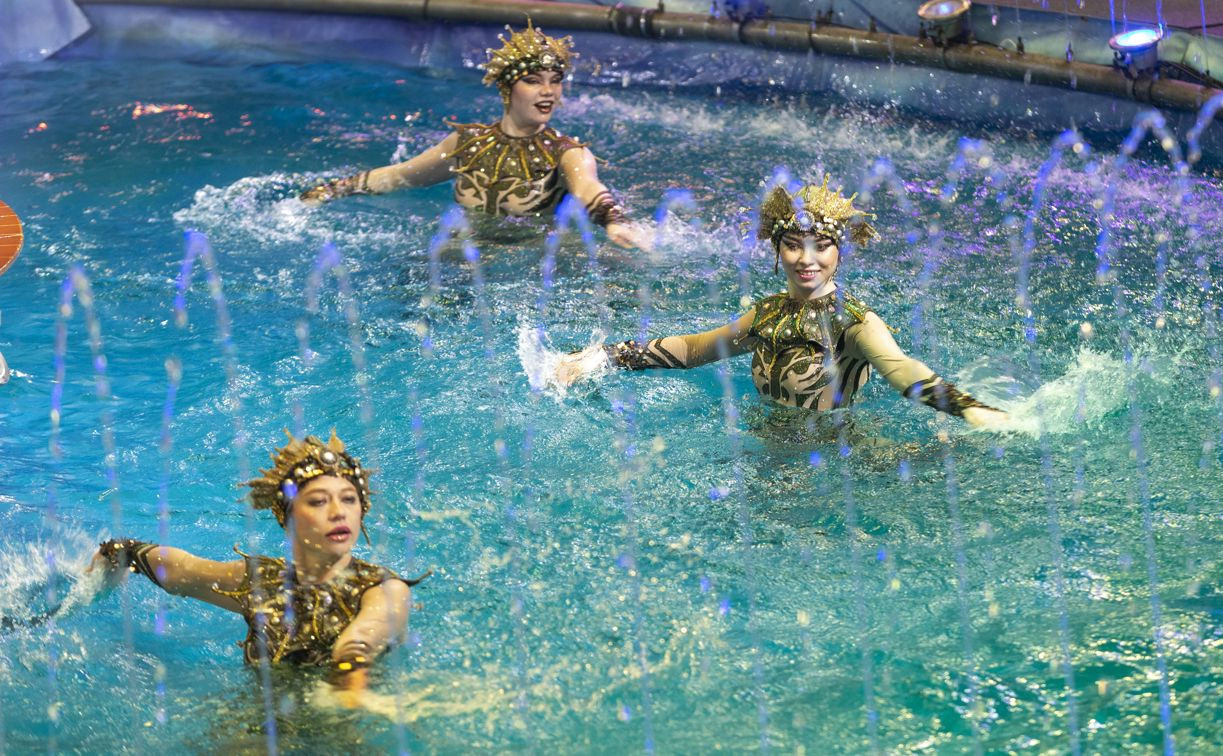 Успейте увидеть водное шоу «Одиссея» в Тульском цирке