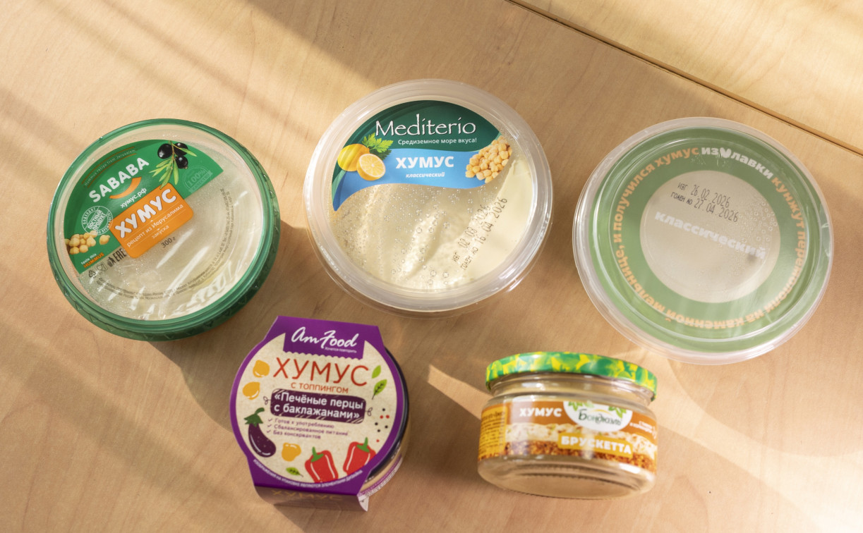 Контрольная закупка Myslo: пробуем хумус