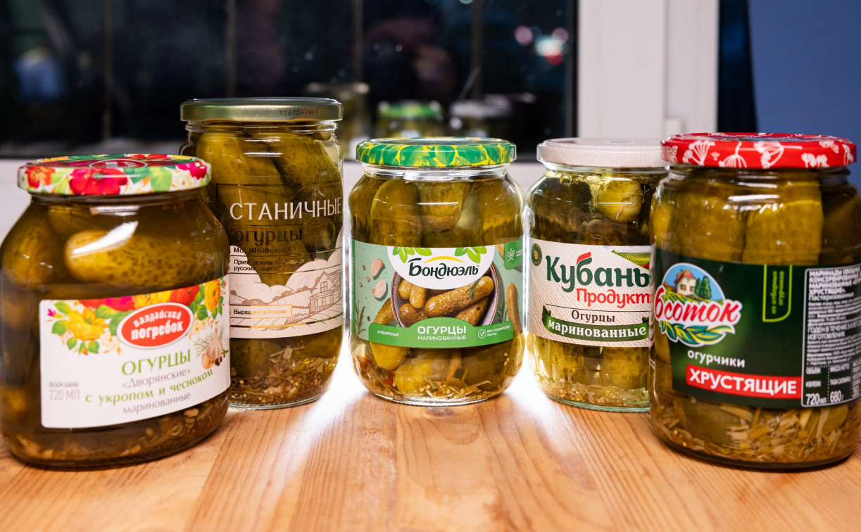 Контрольная закупка Myslo: пробуем маринованные огурцы