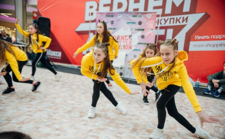 В Туле прошел танцевальный фестиваль Kids Dance Battle Motion