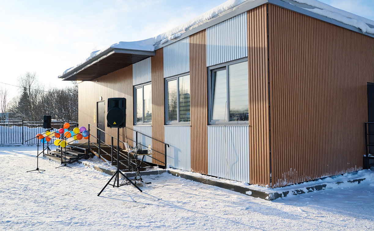 В Алексинском районе открылся модульный дом культуры