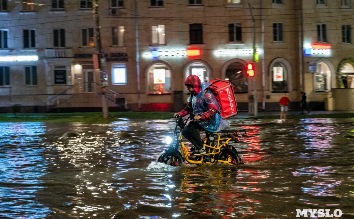 Центральную Россию ждут залповые ливни