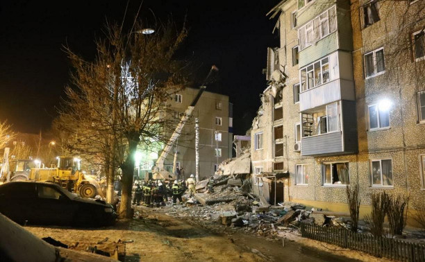Взрыв газа в Ефремове: 17 жильцов дома находятся в пунктах временного размещения