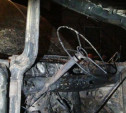 В Богородицком районе сгорел брошенный грузовик