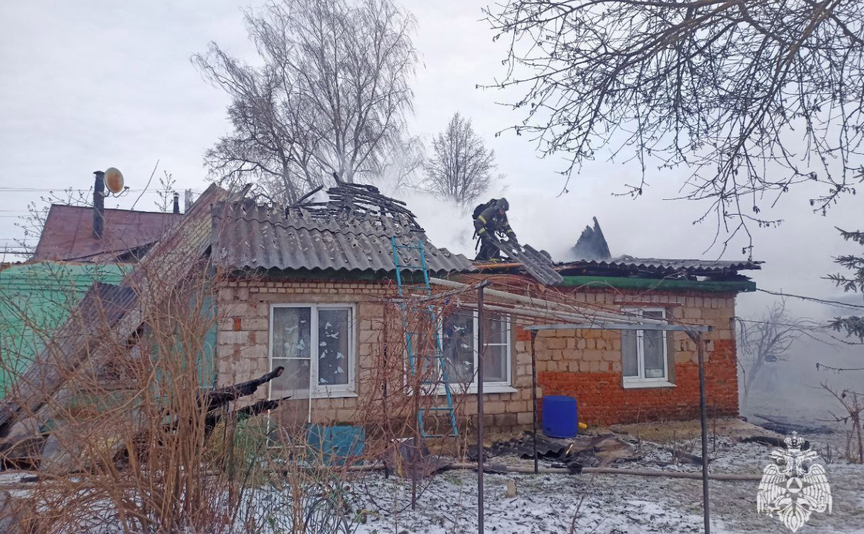 Под Тулой при пожаре погиб 78-летний мужчина 