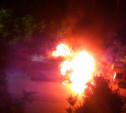 Ночью на улице Кирова сгорел автобус