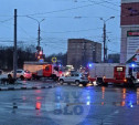 В «Спаре» на пр. Ленина в Туле произошел пожар