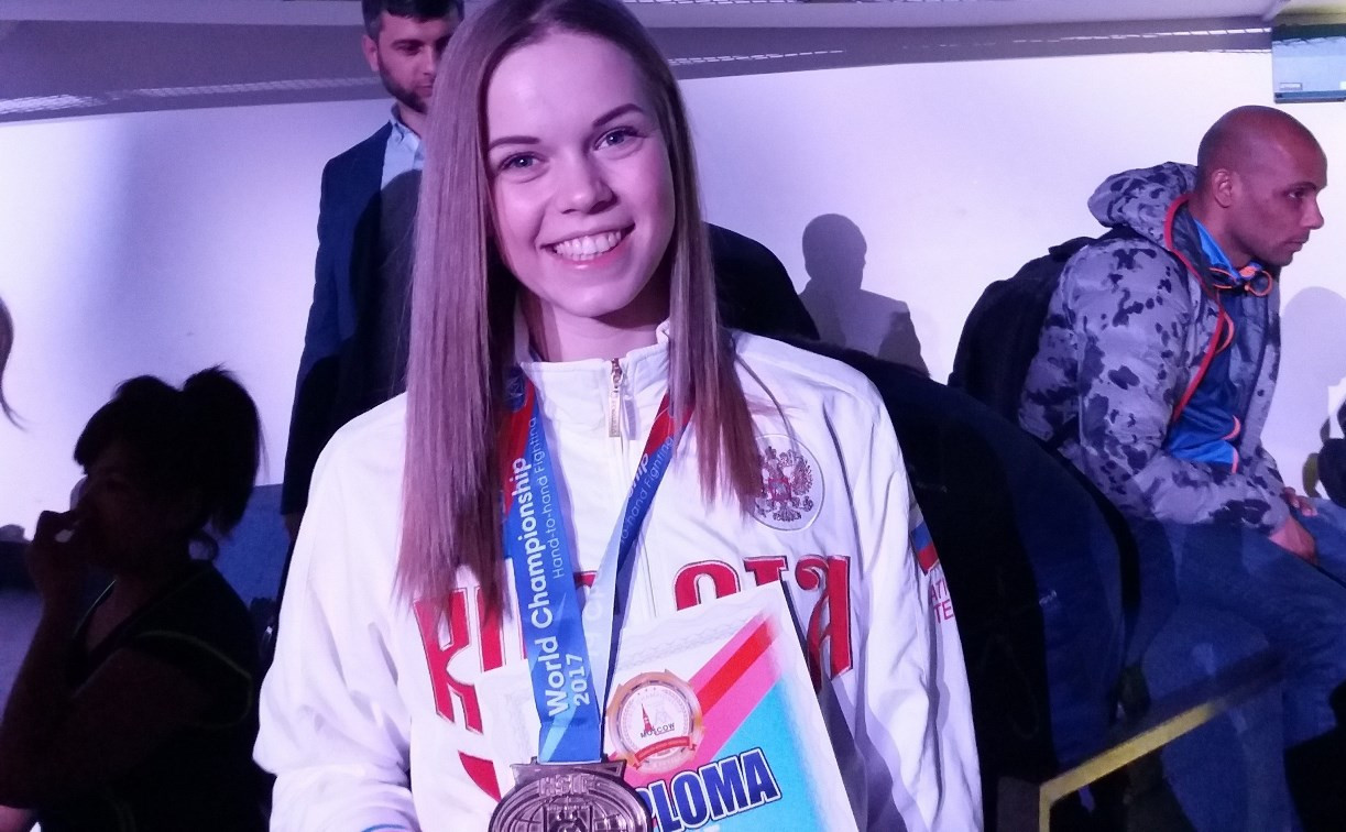 Тулячка Инна Жданова стала чемпионкой мира по рукопашному бою
