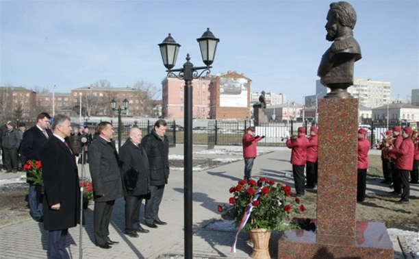 В Туле теперь есть бюст С.И. Мосина