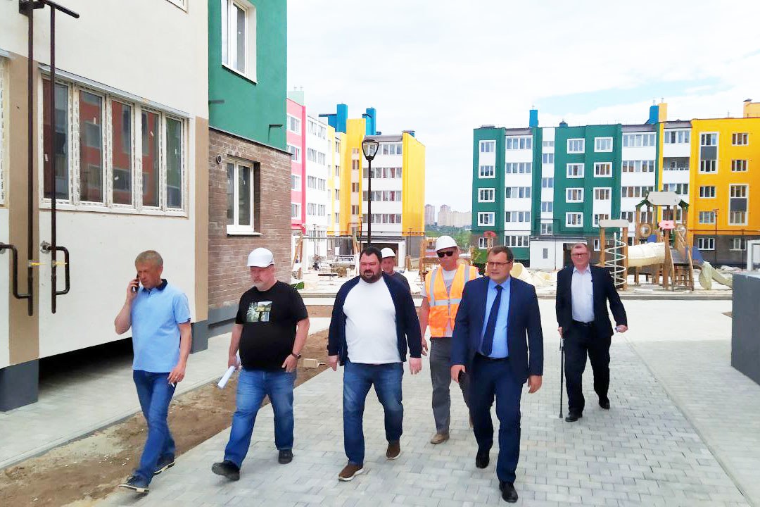 В Туле контролируют ход строительства многоквартирных домов