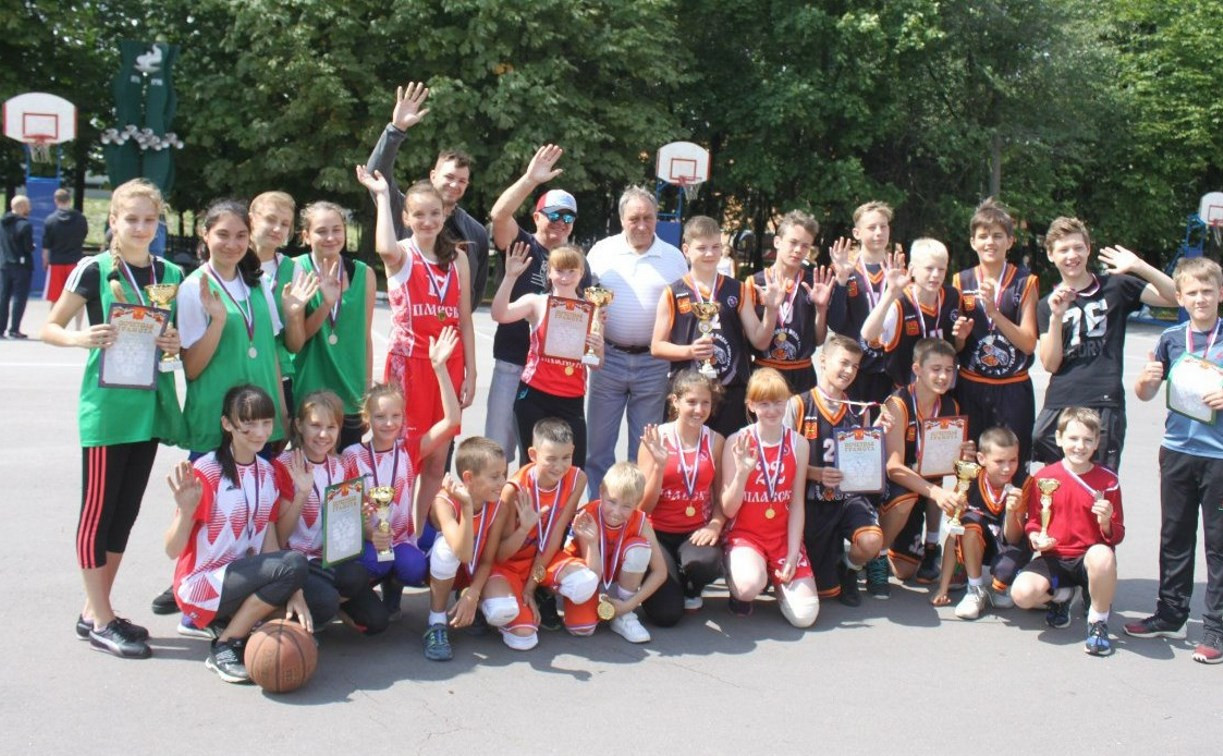 Состоялось первенство Тульской области по стритболу среди школьников