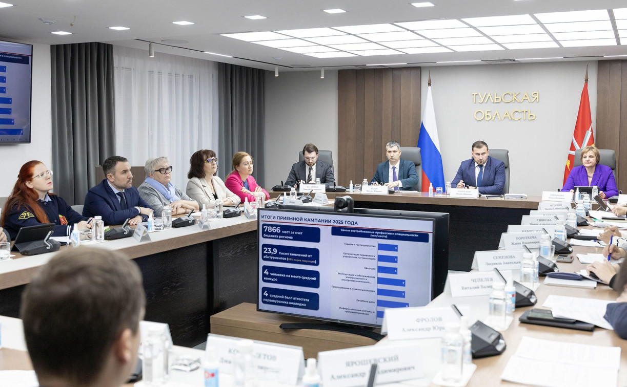 В 2026 году в тульских колледжах абитуриентов ждут более 8400 бюджетных мест