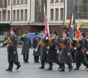 На главной площади Тулы состоялся парад сотрудников органов внутренних дел