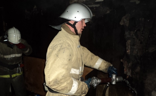 В Тульской области из горящего дома спасли 11 человек