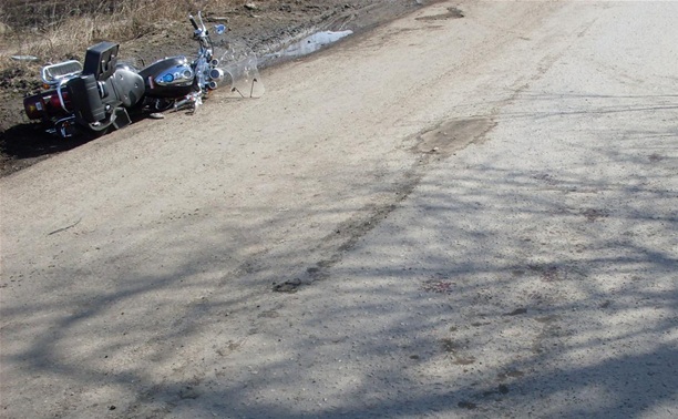 В Тульской области пострадал очередной мотоциклист