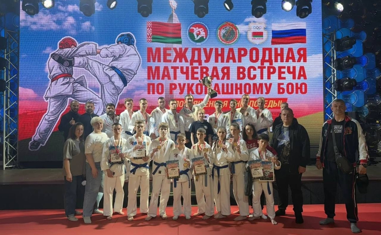 Тульские рукопашники завоевали медали в Белоруссии