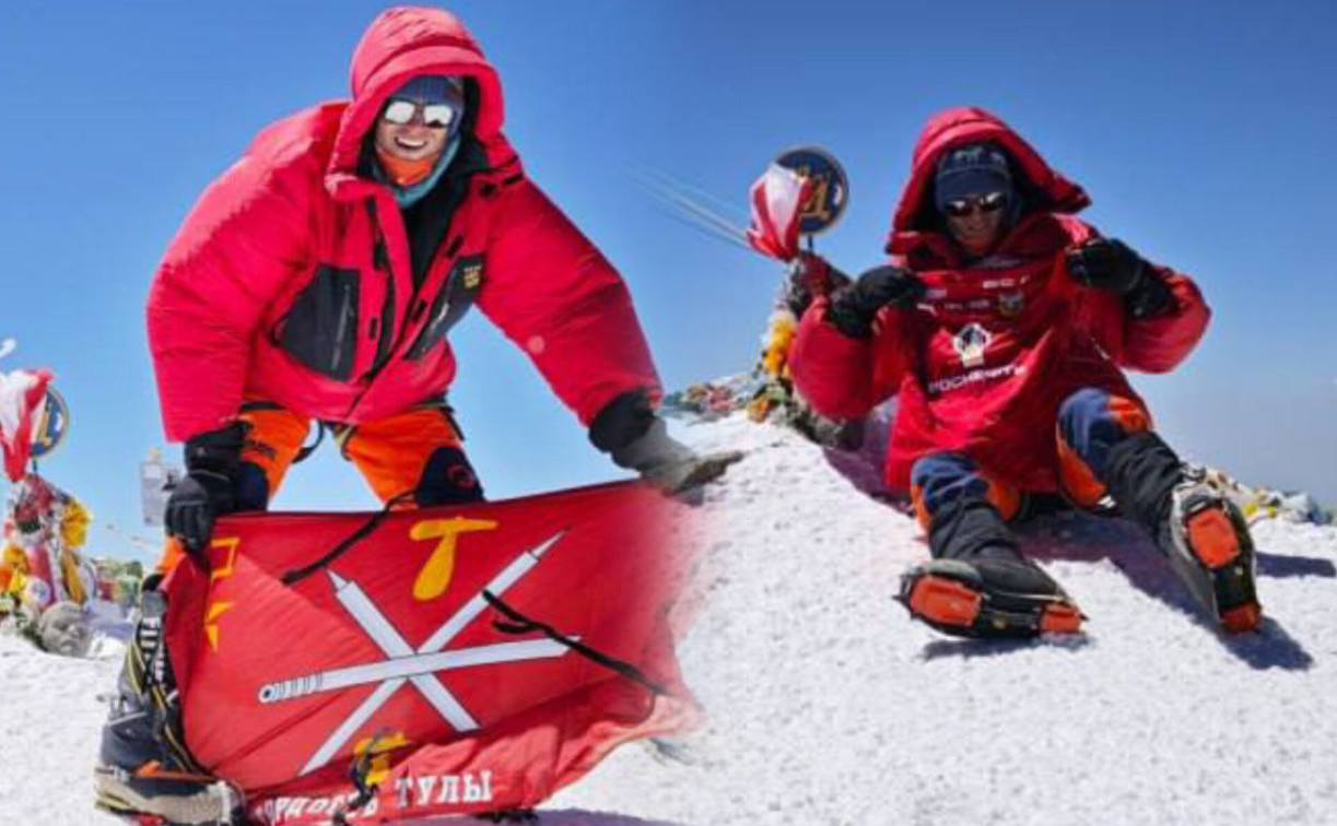 Фанат «Арсенала» покорил Пик Ленина — одну из высочайших вершин Центральной Азии