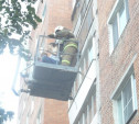 В Туле пожарные спасли 25 человек из горящей многоэтажки