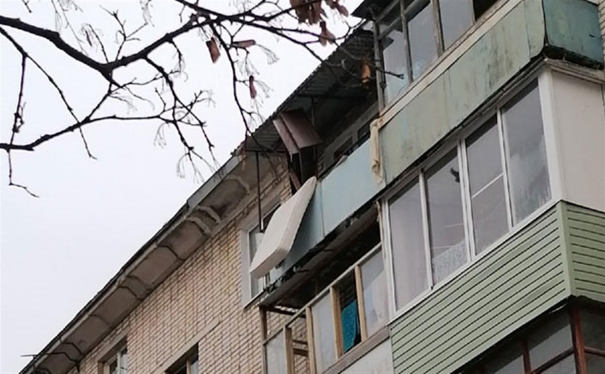 В Алексине с балкона 5 этажа выпал мужчина