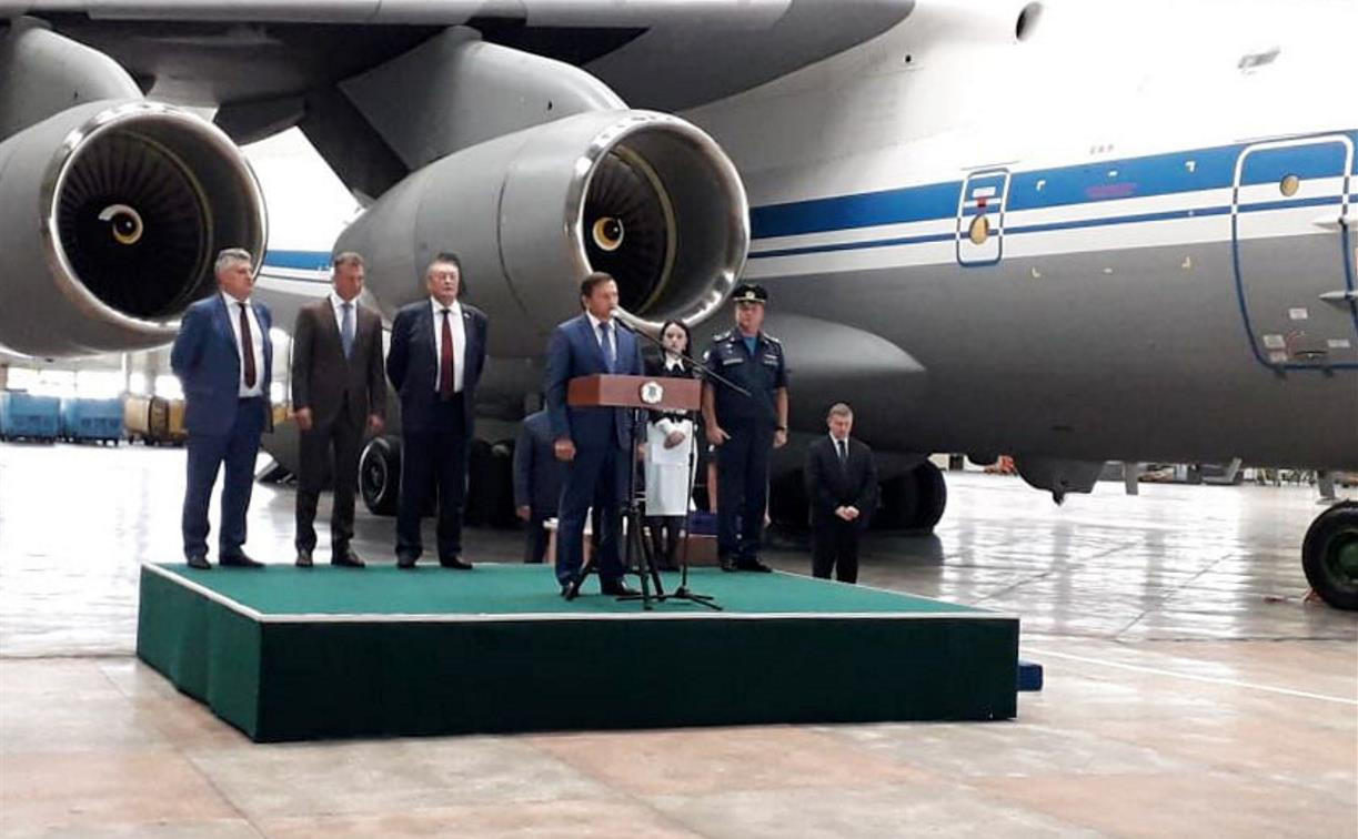 Самолет «Николай Макаровец» заступил на службу в Ульяновской области