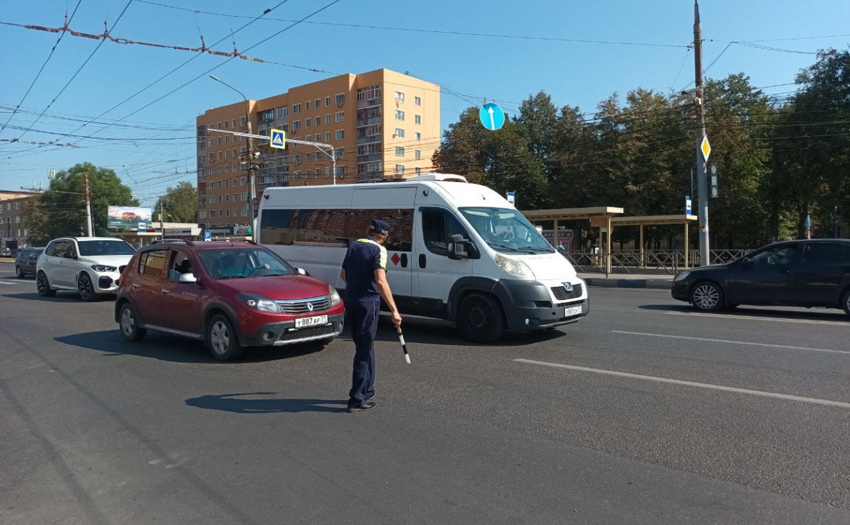 За выходные сотрудники ГИБДД поймали больше 70 нарушителей на дорогах Тулы